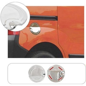 Resim Citroen Nemo Uyumlu 2007-2016 Krom Depo Kapağı Paslanmaz Çelik 