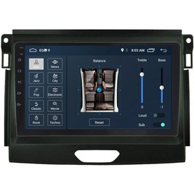 Resim MYWAYY Ford Ranger Uyumlu Android Carplay Navigasyon Multimedya Ekran Teyp 2gb Ram + 32gb Hdd 