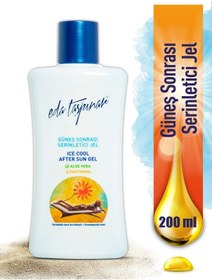 Resim Eda Taşpınar Güneş Sonrası Serinletici Jel Aleo Vera - Panthenol - 200 ml 