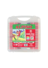 Resim Alpino 24'lü Plastik Çantalı Pastel Boya Diğer 