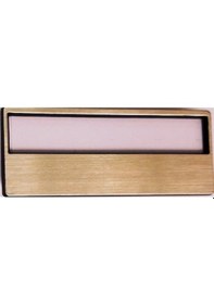Resim Mapi Mıknatıslı İsimlik Altın Renk 66X32 1 Adet 