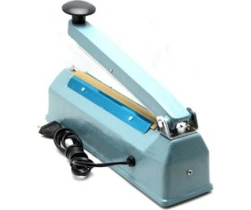Resim Marsilyan FS-200 Metal Gövdeli Kullanımı Kolay Poşet Ağzı Kapama Yapıştırma Makinası 20 cm 