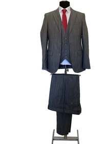 Resim Cashmere Berf Kalıp Yelekli Takım Elbise 