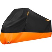 Resim Suntek Evrensel Motosiklet Örtüsü Yağmur Toz Güneş Açık Koruma Koruyucu Kapak 4XL 