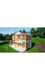 Resim Ballife Prefabrik 126 M2 Standart Dubleks Prefabrik Konut 