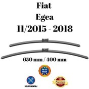 Resim Fiat Egea 2015 2016 2017 2018 Uyumlu Ön Cam Silecek Süpürgesi Takımı 650/400mm Silbak Sb2616c 