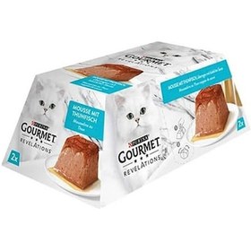 Resim Purina Gourmet Revelations Ton Balıklı Yetişkin Kedi Konservesi 2 x 57 G 