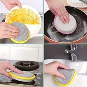 Resim 5 Paket Aseptik Mutfak Süngerleri, Yıkanabilir ve Dayanıklı, Çizgi Film Tasarımı, Kolay Bulaşık Yıkama ve Ev Temizliği için, Ticari Temizlik Araçları, Sünger Malzemesi 