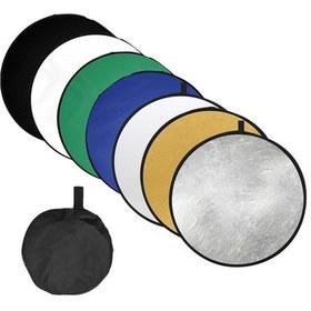 Resim Pazly 80cm 7'li Fonksiyonel Reflektör - Katlanır, Taşınabilir, Prof. Işık Kontrolü 