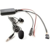 Resim Comand Sistemi İle Mercedes-benz E Sınıfı İçin Araba Aux Bluetooth Ses Kablosu Kablo Demeti 