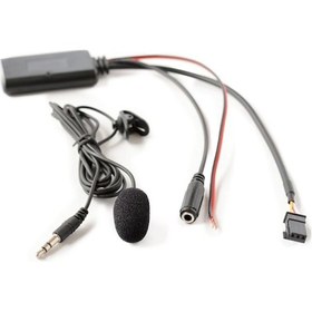 Resim Comand Sistemi İle Mercedes-benz E Sınıfı İçin Araba Aux Bluetooth Ses Kablosu Kablo Demeti 