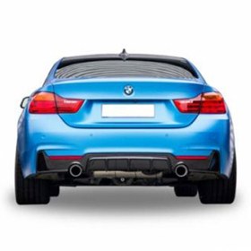 Resim Bmw F36 M Performance Difüzör Boyalı 