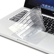 Resim Microcase Macbook Air 13 Touch Id A2179 Silikon Klavye Koruması Us - Şeffaf 