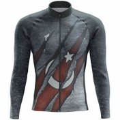 Resim Freysport Ay Yıldız Kışlık Bisiklet Forması 