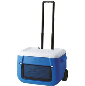 Resim Coleman Poly-lite Wheeled Mesh 50 Qt Tekerlekli Soğutucu Buzluk 47.3 Lt 001 