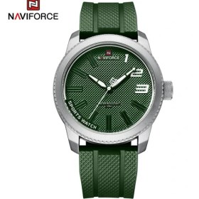 Resim Hanyang Swgn 2022 Üst Marka Lüks Silikon Kayış Navıforce Erkek Saatler Su Geçirmez Spor Kuvars Askeri Izle Erkekler Saat Relogio Masculino (Yurt Dışından) 