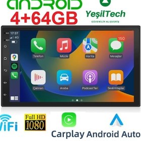 Resim 7 Inc Android Multimedya 4gb Ram 64gb Hafıza Hd Ips Ekran Double Teyp+ Ahd Park Kamerası 9" 
