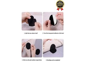 Resim Çok Amaçlı Sabitleyici Kaydırmaz Kendinden Yapışkanlı Yıkanabilir Halı Kilim Koltuk Cırt Bant 10 Adt 