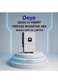Resim Lexron 20kw Hibrit Trifaze İnvertör Lv 