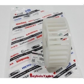 Resim Arçelik Uyumlu KISA UC Kurutma Makinesi Pervane Fan Motoru Pervanesi 