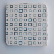 Resim Şeker Portakalım Dekoratif Figürlü Doğal Taş Banyo Gider Kapağı Süsü Tekli 10X10 cm 