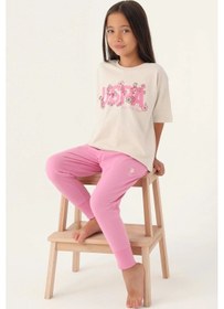 Resim U.S. Polo Assn. Kız Garson İkili Takım - Krem KREM 