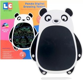 Resim Nessiworld LCD Dijital Renkli Panda Çizim Tableti 8,5 İnç 