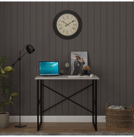 Resim Metal Çalışma Masası-metalçm02-kül Gri Kül Gri 