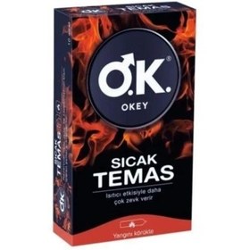 Resim Okey Sıcak Temas Prezervatif 10'lu 