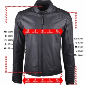 Resim Kane Fit Erkek Hakiki Siyah Deri Ceket - Siyah / XL / Gerçek Deri 