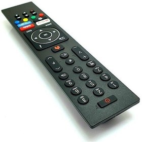 Resim Vestel Uyumlu Qled Lcd Led Tv Kumanda Netflix Youtube Prime Video Tuşlu 