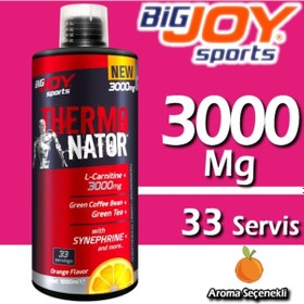 Resim Bigjoy Thermonator L-Carnitine 1000 Ml 3.000 Mg Karnitin Aromalı-Portakal Aromalı 