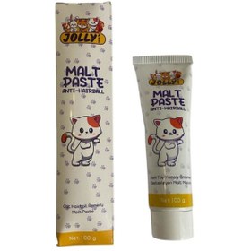 Resim Jolly Jollypet Malt Paste Kedi Tüy Yumağı Önlemeyi Destekleyen Malt Macun 100 Gr 