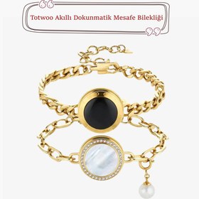Resim Totwoo Mesafe Bilekliği - Totwoo Akıllı Dokunmatik Sevgililer Bilekliği 