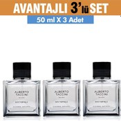 Resim Alberto Taccini Nyctophile Erkek Parfüm EDP 3 x 50 ML 
