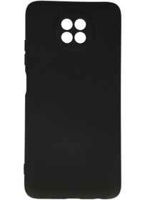 Resim HappyCase Xiaomi Redmi Note 9 5g Kılıf Nano Içi Kadife Silikon - Siyah 