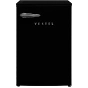 Resim Vestel Retro SB14311 Siyah Buzdolabı 