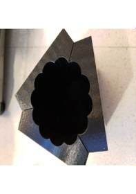 Resim Opencart Dikey Taraklı Mum Kalıbı Sadece Plastik Aparattır 