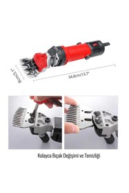 Resim EKİNLER Ekinler Koyun Keçi Kırkma Makinesi (Kırmızı) EEA151 
