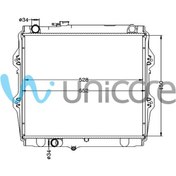 Resim 16400-5B600/5B620 Rad Hı-Lux 2.4Td 98 Man 450X530 