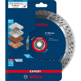 Resim Bosch Expert Multimaterial Elmas Kesme Diski 180 x 22,23 x 2,4 x 12 mm 