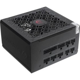 Resim Ronanna RAMPAGE MATE M650-80PB 650W 80+ 12CM FANLI FULL MODULER PSU (SİYAH) 