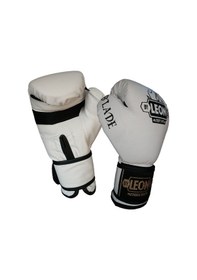 Resim Aksaspor Leon Blade Training Boks, Kick Boks Ve Muay Thai Eldiveni Beyaz 