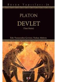 Resim Devlet - Bütün Yapıtları 24 - Platon ( Eflatun ) - Say Yayınları 