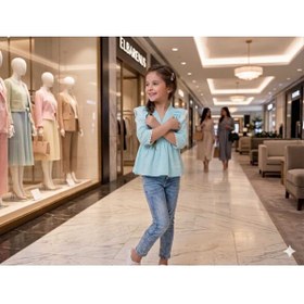 Resim Hilal Akıncı Kids Kız Çocuk Gömlek 