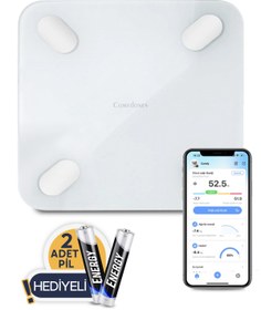 Resim comedones Detox Yağ Ölçer Fonksiyonlu Baskül Akıllı Bluetooth Tartı 