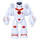Resim Sesli Ve Işıklı Savaş Robotu Kırmızı 