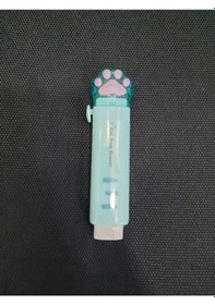 Resim Pati Silgi Pvc Kırtasiye Hediyelik Gift Kedi Pençe Mavi Kurşun K 