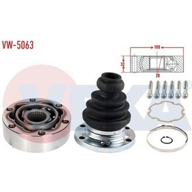 Resim Veka-vw-5063 - Aks Kafası Sol-sag On Ic 28 32 108 Volkswagen Pa 