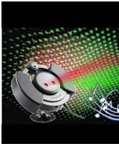 Resim hitteknoloji Disko Lazer Işık Lazer Show Sahne Lazeri Mp3 Çalarlı 